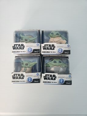 Lot Of The Bounty Collection S2 Star Wars Mandalorian The Child (Grogu) Figures